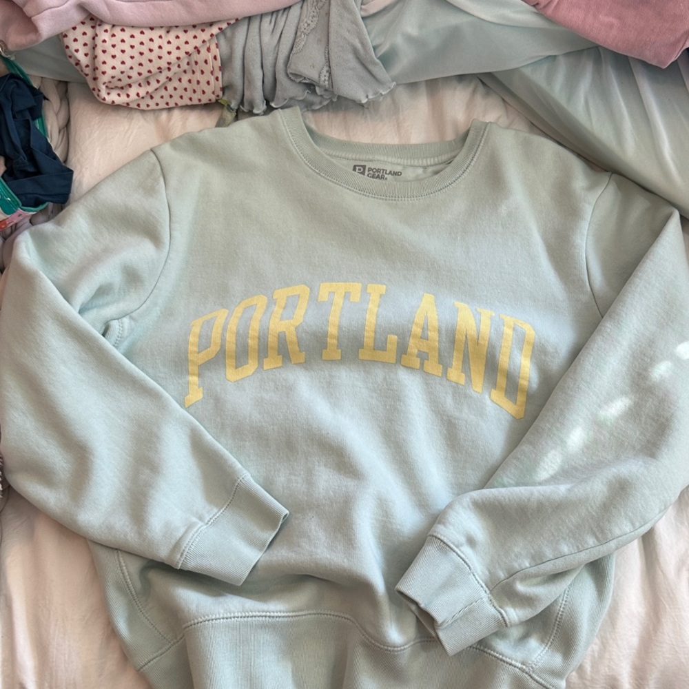 Women's Mint Crew Neck Sweater